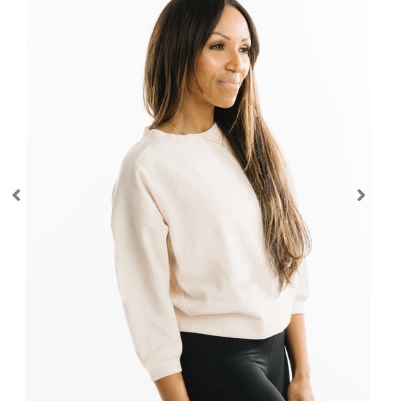 Zyia Karli textured sweatshirt - Picture 2 of 8